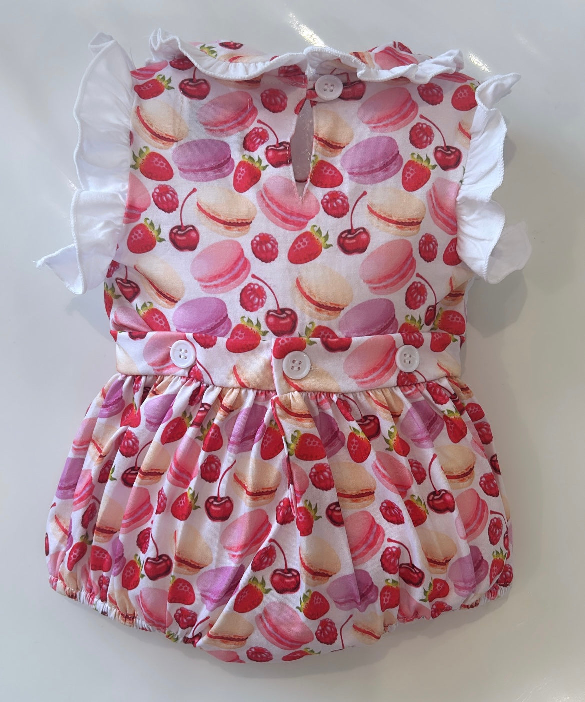 Macaron Smocked Romper