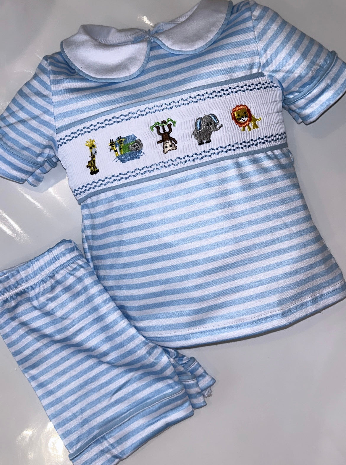 Noah's Ark Smock Set