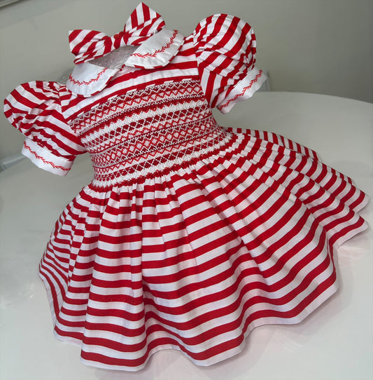 CandyCane Lane Smock Dress