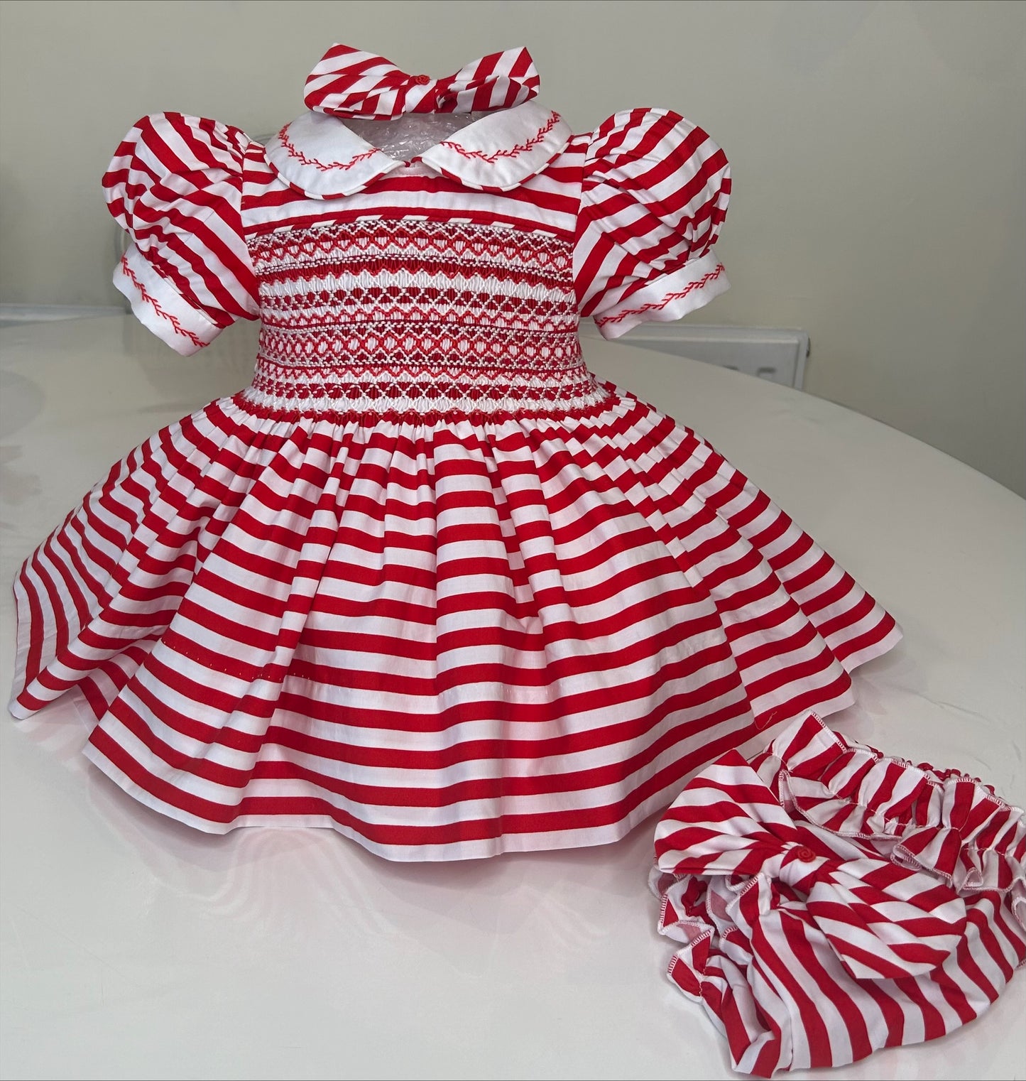 CandyCane Lane Smock Dress